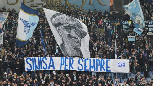 СИНИШИ МИХАЈЛОВИЋУ У ЧАСТ: Лацио у Риму дочекао Кремонезе