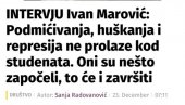 OGLASIO SE CIA STRUCNJAK ZA RUŠENJE VLASTI NA ULICI: Organizovao paljenje skuštine, sada podržao rušenje vlasti!