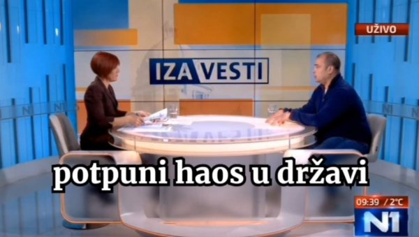 ЈЕШИЋ НАСТАВЉА ДА ПРЕТИ: Бићемо насилни, биће хаос - Србија ће стати, мета нам је Вучић (ВИДЕО)