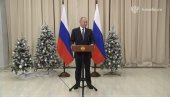 ПУТИН ЧЕСТИТАО БОЖИЋ: Овај празник даје верницима радост и наду, инспирише на добре мисли, дела и акције