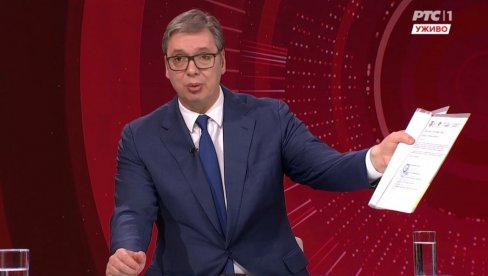 VUČIĆ O REZULTATIMA: Iza mene će ostati najbolja Srbija u istoriji