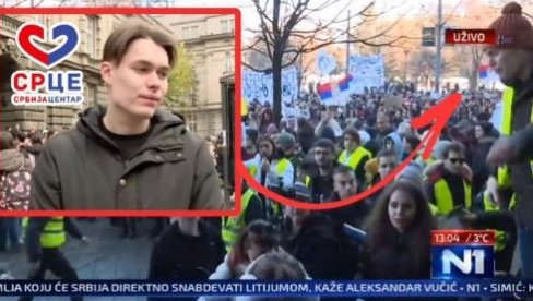 TOLIKO O APOLITIČNOSTI PROTESTA: Studente organizuje član stranke NATO generala Ponoša