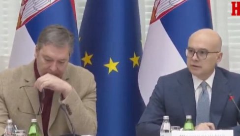 PRISUSTVUJE I PREDSEDNIK DRŽAVE: Vučić se obraća na sednici Vlade Srbije (VIDEO)