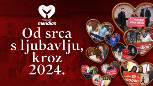 HILJADE KILOMETARA, MILIONSKE DONACIJE I NASMEJANA LICA: Šta smo sve sa Meridian fondacijom videli u 2024. godini?