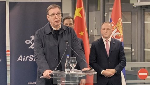 ER SRBIJA JE OBORILA SVE REKORDE Vučić: U 2024. prevezeno 4,4 miliona ljudi, a direktna linija do Šangaja postavlja nove standarde