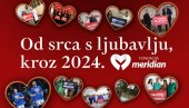 RETROSPEKTIVA 2024. GODINE: Dela, donacije i osmesi koje je Meridian fondacija ostavila iza sebe (FOTO)