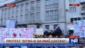 KAKVA LAŽOVIZIJA! Žaklina se hvali kako studenti imaju podršku i ljudi sa terasa okolnih zgrada, a na toj terasi... (VIDEO)