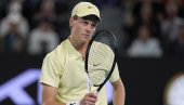 NI LAKŠI TRENING! Janik Siner se prošetao Australijan openom