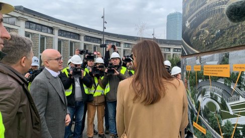 Premijer Vučević obilazi radove na rekonstrukciji Ložionice (VIDEO)