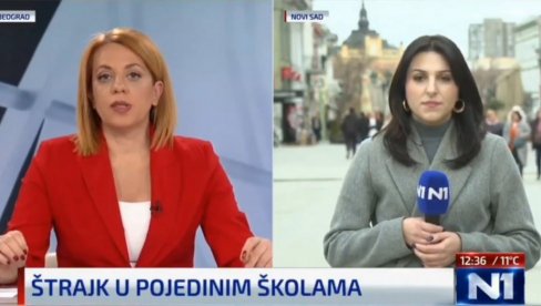 REPORTERKA N1 SRUŠILA SNOVE O GENERALNOM ŠTRAJKU: Tek nekoliko malih preduzetnika neće raditi, neki frizer i kafić! (VIDEO)