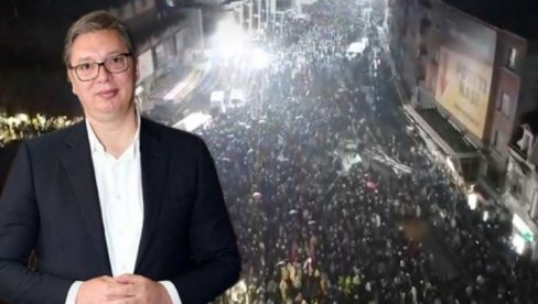 VUČIĆ OBJAVIO SNIMAK SA ISTORIJSKI BITNOG SKUPA: Reke ljudi još dolaze - hvala Jagodino, hvala Srbijo (VIDEO)