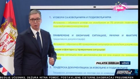 НЕОПХОДНА ХИТНА РЕКОНСТРУКЦИЈА Председник Вучић о Влади Србије