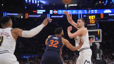 NIJE TO NIKOLA JOKIĆ! Denver izgubio i treću u nizu, NJujork baš ne prija Srbinu (VIDEO)