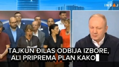 ĐILAS ODBIJA IZBORE I PORUČUJE: Preuzećemo BIA i RTS! (VIDEO)