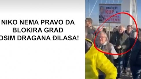 DVOSTRUKI ARŠINI: Niko nema pravo da blokira grad osim Dragana Đilasa (VIDEO)