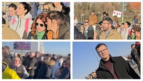 OPOZICIJA NA PROTESTIMA U NOVOM SADU: Na čelu kolovođa Dragan Đilas, a tu su i drugi (FOTO)