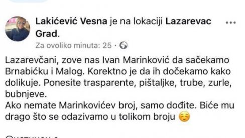 OPET POZIVI NA NASILJE: Опозиција позива на малтретирање и хаос сваког ко има другачије политичко мишљење - на мети Брнабић и Мали