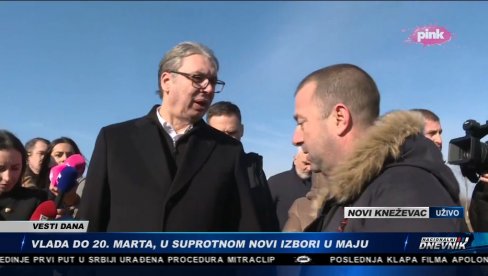 VUČIĆ U POSETI POLJOPRIVREDNOM GAZDINSTVU U NOVOM KNEŽEVCU (VIDEO)