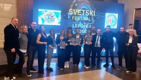 SJAJNI BUDUĆI FRIZERI TEHNOLOŠKE ŠKOLE: Paraćinski učenici na Svetskom festivalu lepote i kose