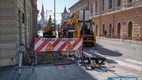 BEHATON OD TRGA SLOBODE DO KULTURNOG CENTRA: Radovi u Zrenjaninu