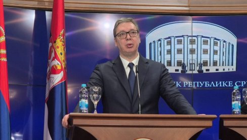 PREDSEDNIK SRBIJE NE SPUŠTA GLAVU: Vučić odgovorio na laži iz Sarajeva