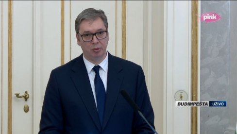 VUČIĆ NAKON ŠTO JE ODLIKOVAN U BUDIMPEŠTI: Uradili smo mnogo na pomirenju Srba i Mađara