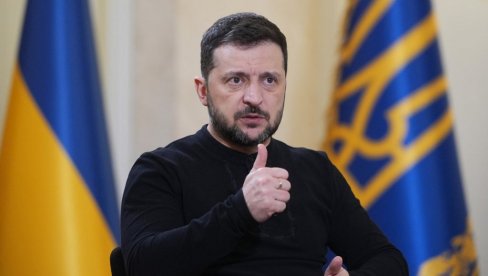 ZELENSKI U KIJEVU ODLIKOVAO DUDU Ukrajinski Orden  slobode za predsednika Poljske