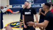 POMEŠANA OSEĆANJA! Nikola Jokić u posebnoj majici proslavio rođendan (VIDEO)