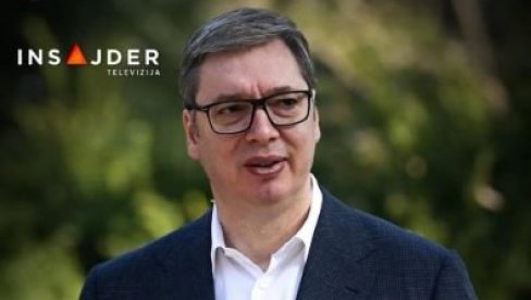 TAČNO U 21 ČAS: Predsednik Vučić večeras gost emisije Epilog na Insajder televiziji