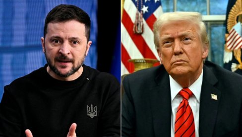 ТРАМП РАЗГОВАРАО СА ЗЕЛЕНСКИМ: Главна тема прекид ватре у Украјини
