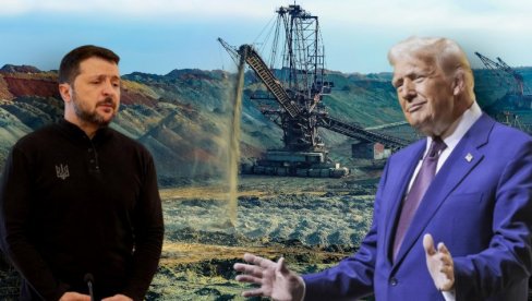 ЗЕЛЕНСКИ НАДИГРАО ТРАМПА? САД отварају рудни фронт у Украјини: Више оружја у замену за литијум и титан!