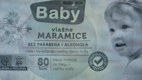 VLAŽNE MARAMICE ZA BEBE SADRŽE OPASNU BAKTERIJU: Upozorenje za roditelje - nebezbedno za važu decu