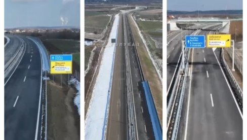 KAO PISTA! Ovako izgleda 32 kilometra nove brze saobraćajnice: Od auto-puta, preko Požarevca do Golupca (VIDEO)