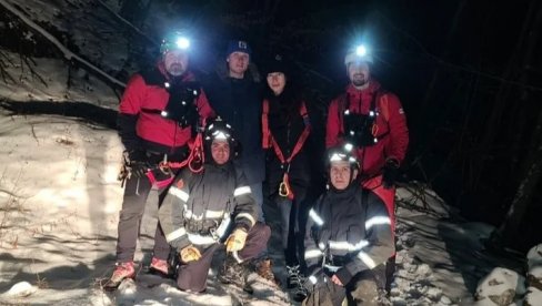 ŠETALI SVE DO AMBISA: Planinari spaseni na Tari