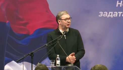 TAMAN SU MISLILI DA JE SRBIJA GOTOVA Vučić: Mnogima u regionu smeta što je Srbija najbrže napredovala