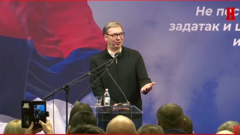 VRATITE SE U SVOJU SRBIJU! Vučić u Požarevcu - Daćemo sve od sebe da budete zadovoljni u svojoj otadžbini