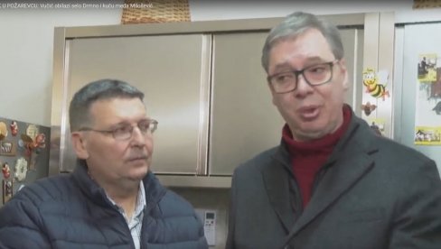 PREDSEDNIK VUČIĆ NASTAVLJA POSETU BRANIČEVSKOM OKRUGU: Šef države na otvaranju deonice Dunavskog koridora