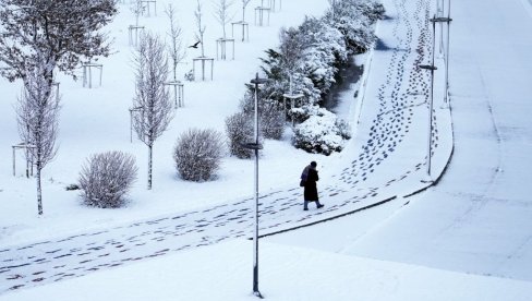 ZIMA SE VRATILA: Vejalo tokom celog dana, a ovakvo nas vreme očekuje sutra