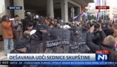 REPORTERKA N1: Uprkos napadima na njih, policija ne koristi pendreke! (VIDEO)