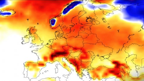 (MAPA) PRVA PROGNOZA EVROPSKIH STRUČNJAKA: Evo kakvo nas proleće očekuje