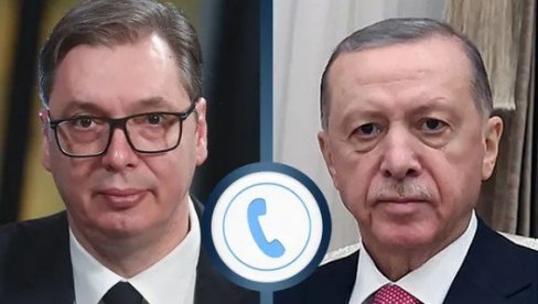 VUČIĆ RAZGOVARAO SA ERDOGANOM: Konstruktivan i prijateljski razgovor o brojnim temama