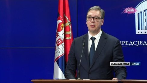 VUČIĆ I DODIK SE OBRAĆAJU NAKON SASTANKA: Težak dan za srpski narod u celini