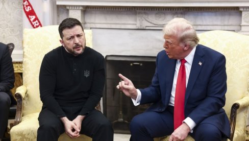 TRAMP NIJE POZVAO ZELENSKOG NAKON SASTANKA SA PUTINOM? Fajnenšel tajms - Situacija je čudna