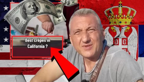 Srbin u SAD dnevno zaradi 1.000 dolara od sirotinjskog jela (VIDEO)