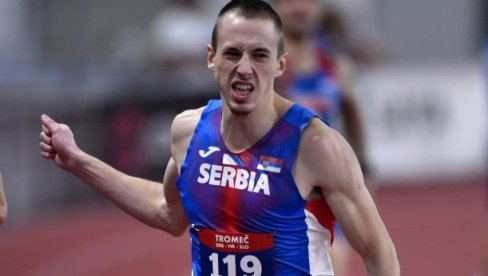 BRAVO BOŠKO! Srbin se plasirao u polufinalu trke na 400 metara na Svetskom dvoranskom prvenstvu u Kini