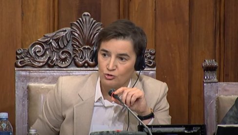 NEĆEMO DOZVOLITI BLOKADU INSTITUCIJA Brnabić: Sve što se dešavalo u Skupštini nije politika, već terorizam