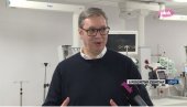 VUČIĆ U URGENTOM CENTRU: Jasmina je u mnogo boljem stanju, a dobro su i Sonja i mali Gavrilo