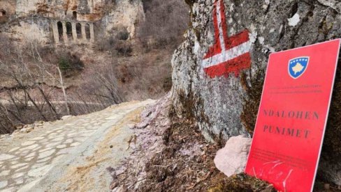 SRPSKI MANASTIR RUŠE DA NAPRAVE ILIRSKU TVRĐAVU: Eparhija raško-prizrenska otkrila albanski vandalizam i pokušaj falsifikovanja istorije