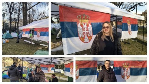 STUDENTI KOJI ŽELE DA STUDIRAJU ISPRED PREDSEDNIŠTVA: Beograđani donose hranu, velika podrška sa svih strana (FOTO/VIDEO)