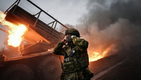 РАТ У УКРАЈИНИ: Битка код Тјоткина, гори артиљерија ВСУ; Жестоке борбе код Покровска; Руси напредују код Троицког  (МАПА/ВИДЕО)